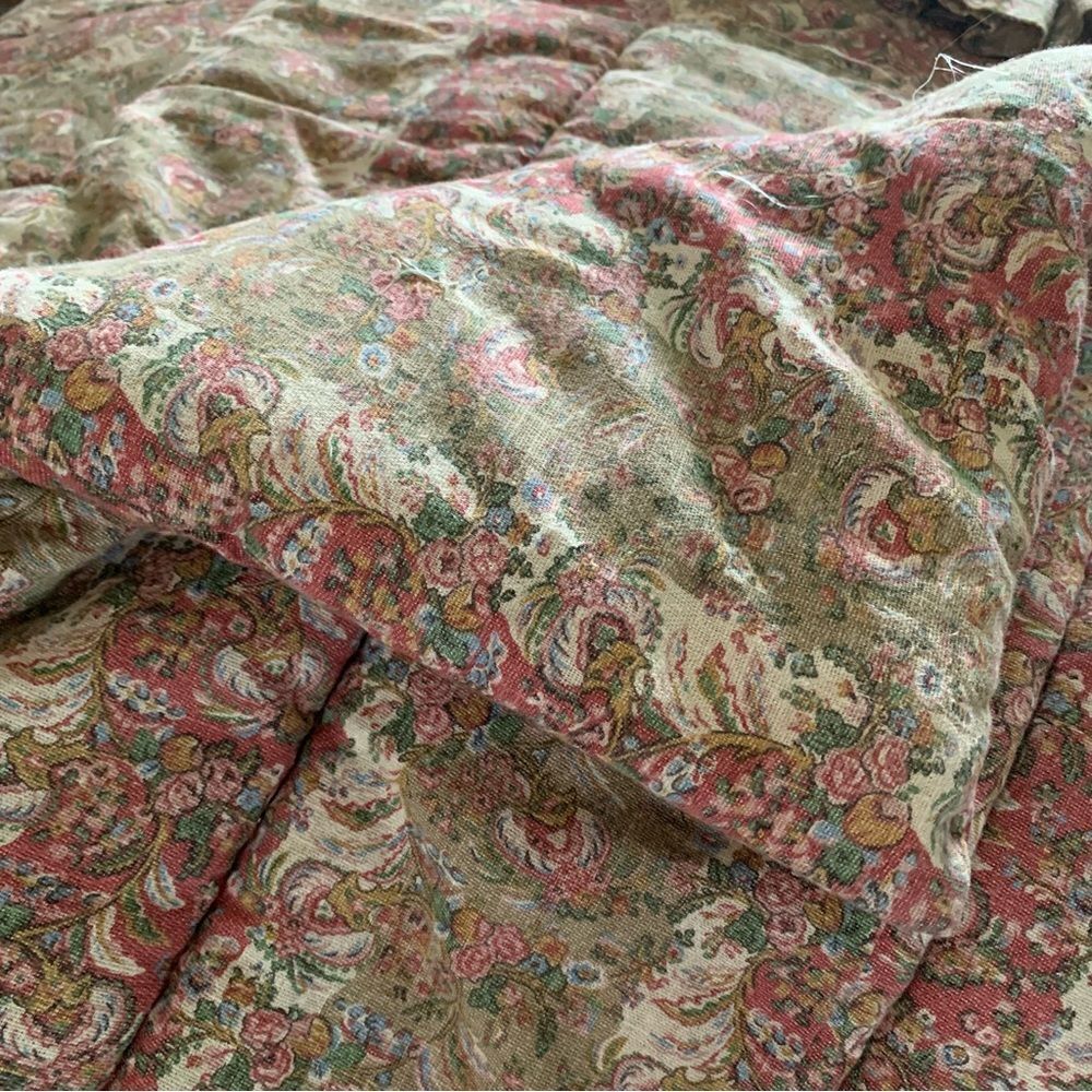 Ralph Lauren Hearthside Floral Full/Queen Comforter w/ Euro Sham - Picture 3 of 9